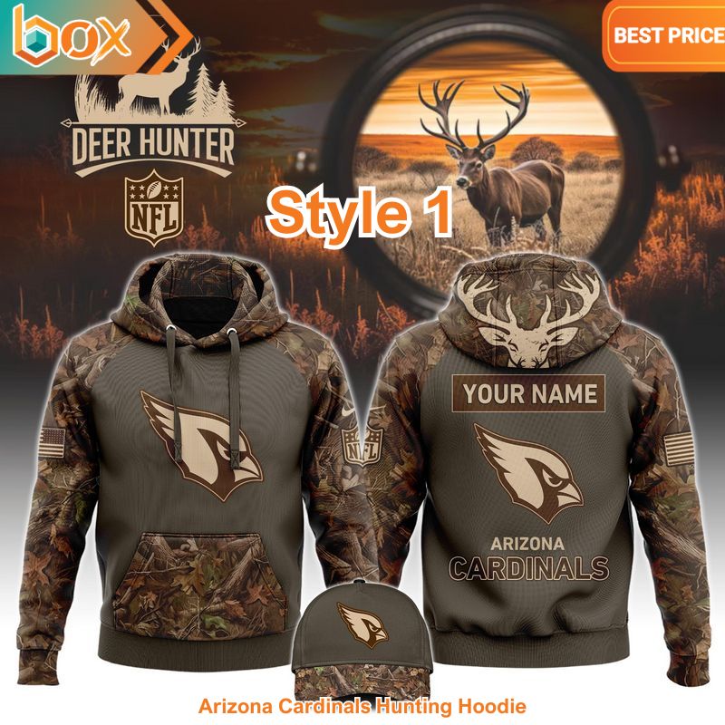 TOP Arizona Cardinals Hunting Hoodie