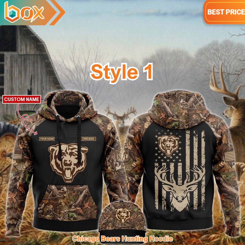 TOP Chicago Bears Hunting Hoodie