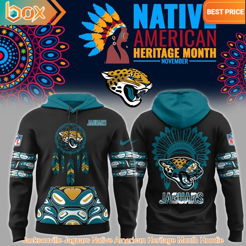 TOP Jacksonville Jaguars Native American Heritage Month Hoodie