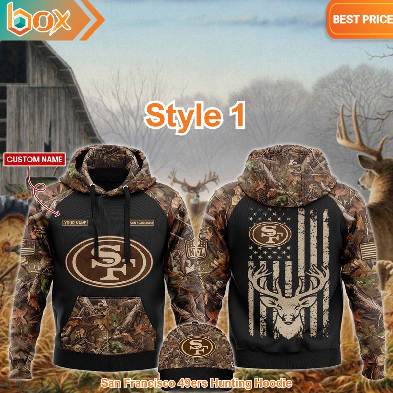 TOP San Francisco 49ers Hunting Hoodie