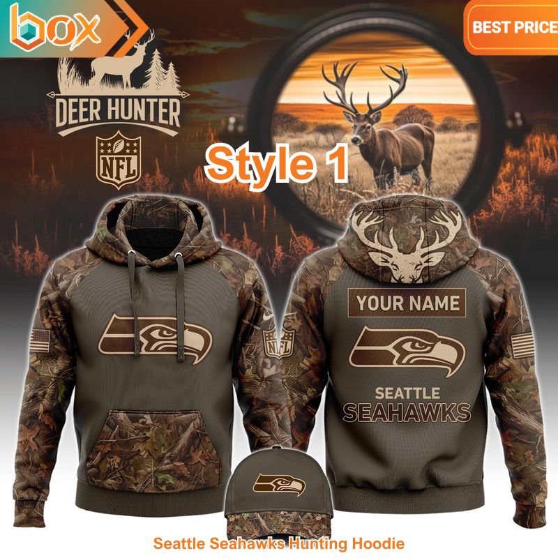 TOP Seattle Seahawks Hunting Hoodie