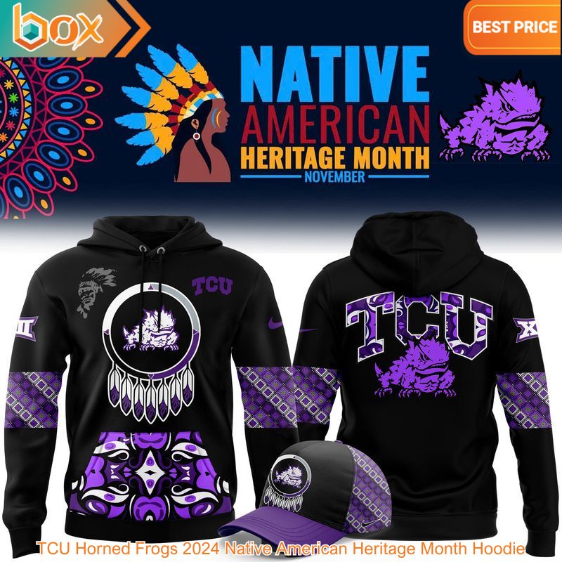 TOP TCU Horned Frogs 2024 Native American Heritage Month Hoodie