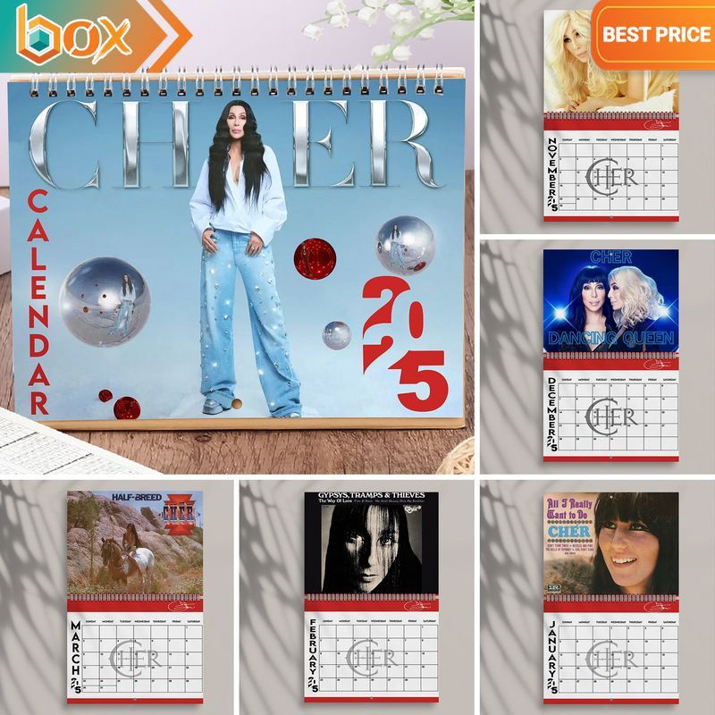 Cher 2025 Calendar Nice elegant click