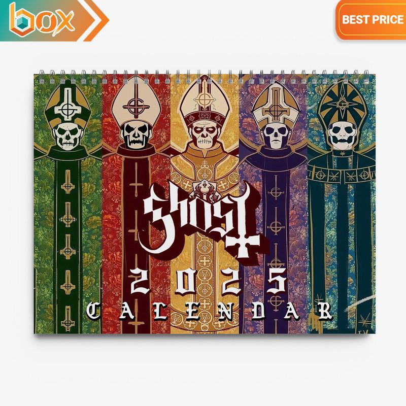 Ghost Band 2025 Calendar Wow! What a picture you click