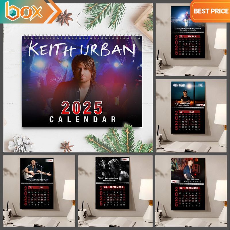 Keith Urban 2025 Calendar Nice bread, I like it