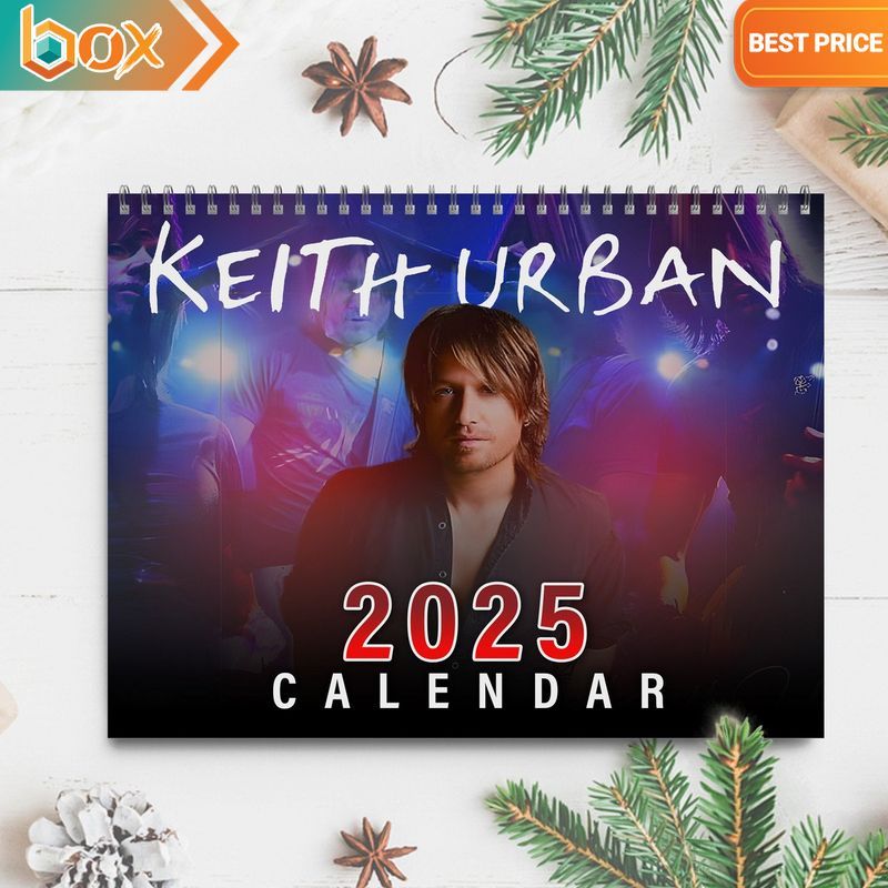 Keith Urban 2025 Calendar Nice elegant click