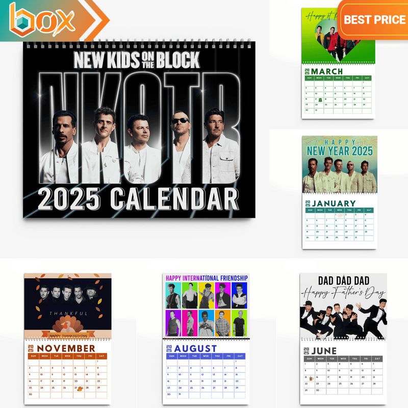 New Kids on the Block 2025 Calendar Hey! You look amazing dear