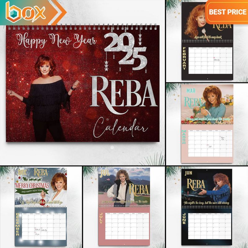 Reba McEntire 2025 Calendar Good one dear