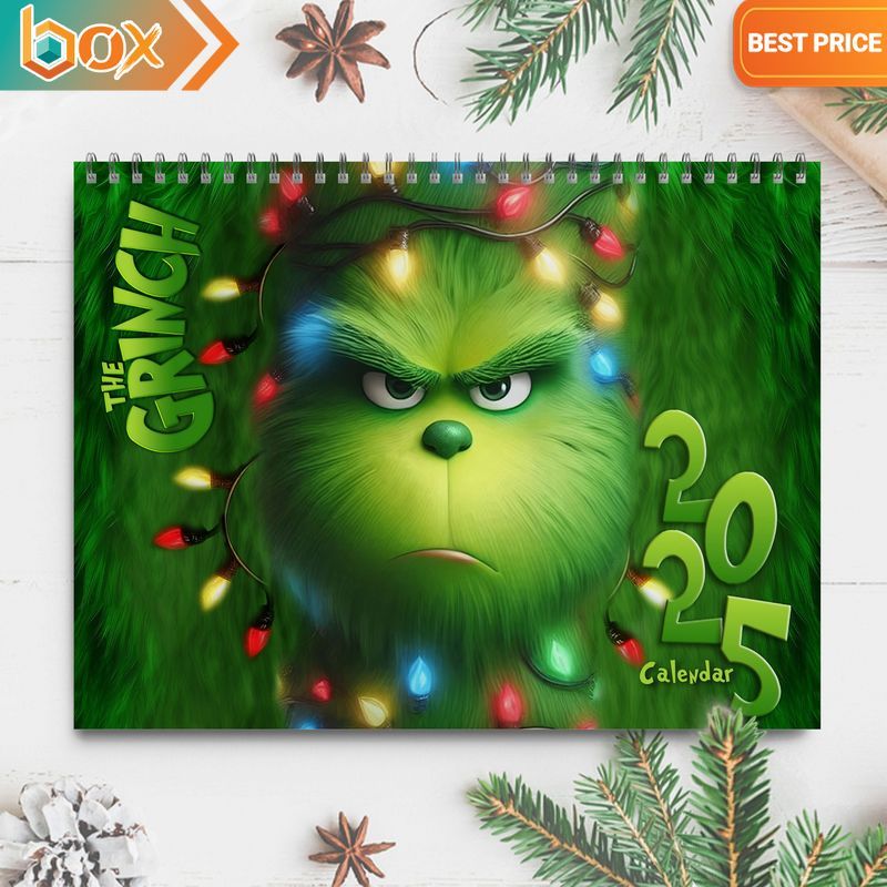 The Grinch 2025 Calendar Stunning