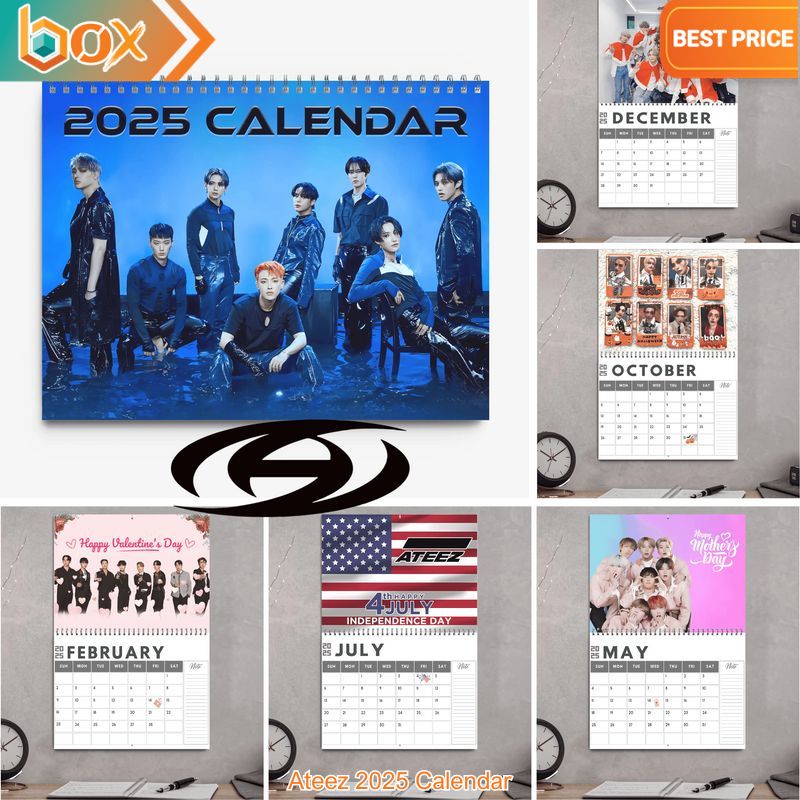 Ateez 2025 Calendar