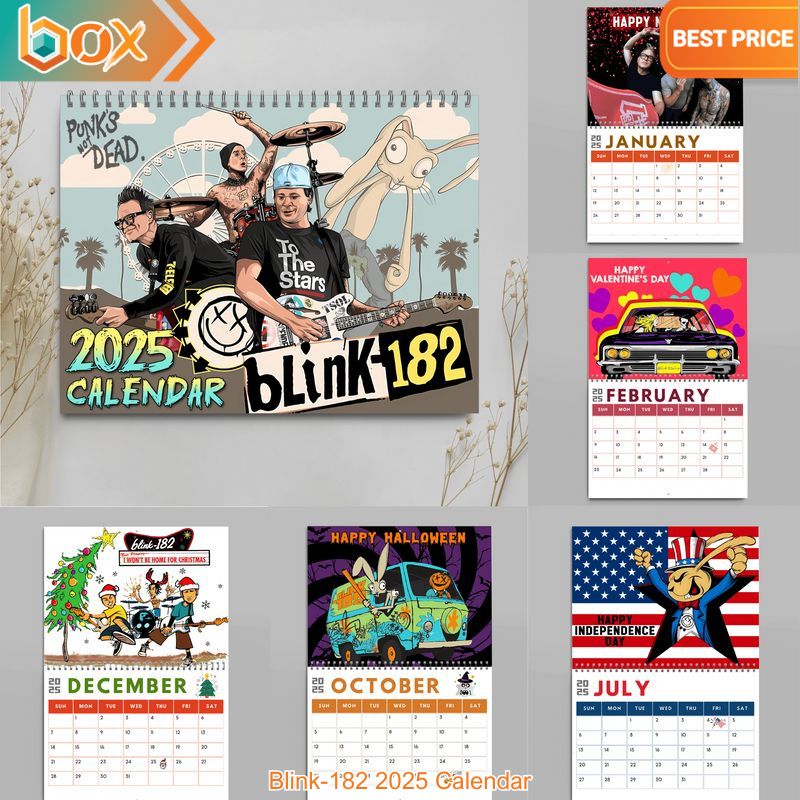 Blink 182 2025 Calendar