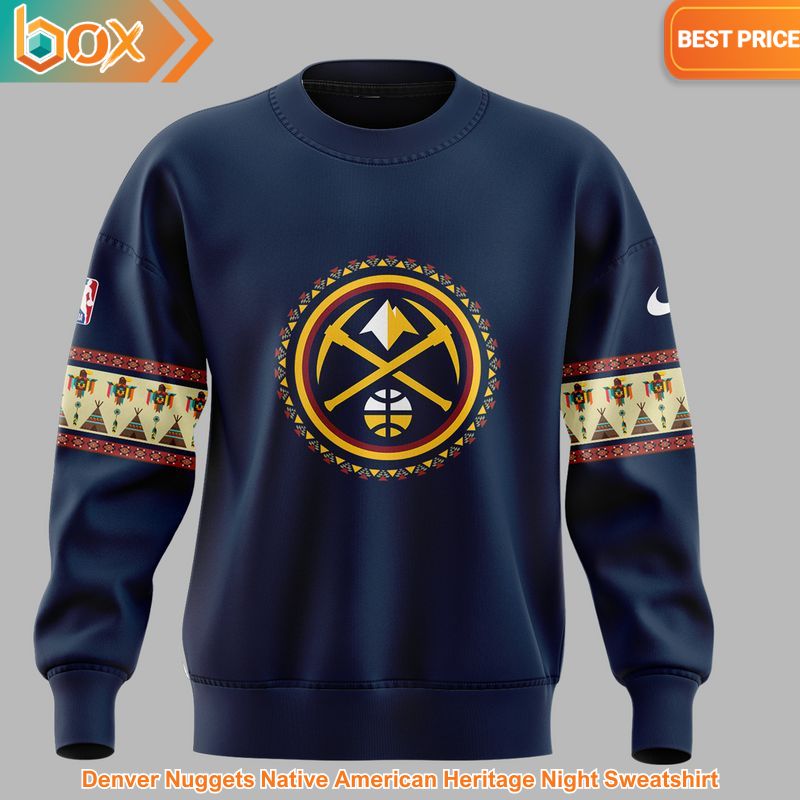 Denver Nuggets Native American Heritage Night Sweatshirt