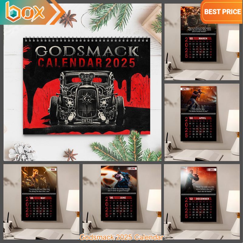 Godsmack 2025 Calendar