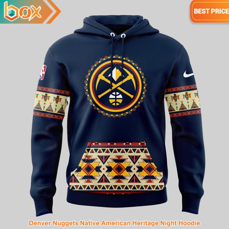 HOT Denver Nuggets Native American Heritage Night Hoodie