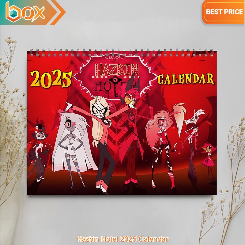 Hazbin Hotel 2025 Calendar