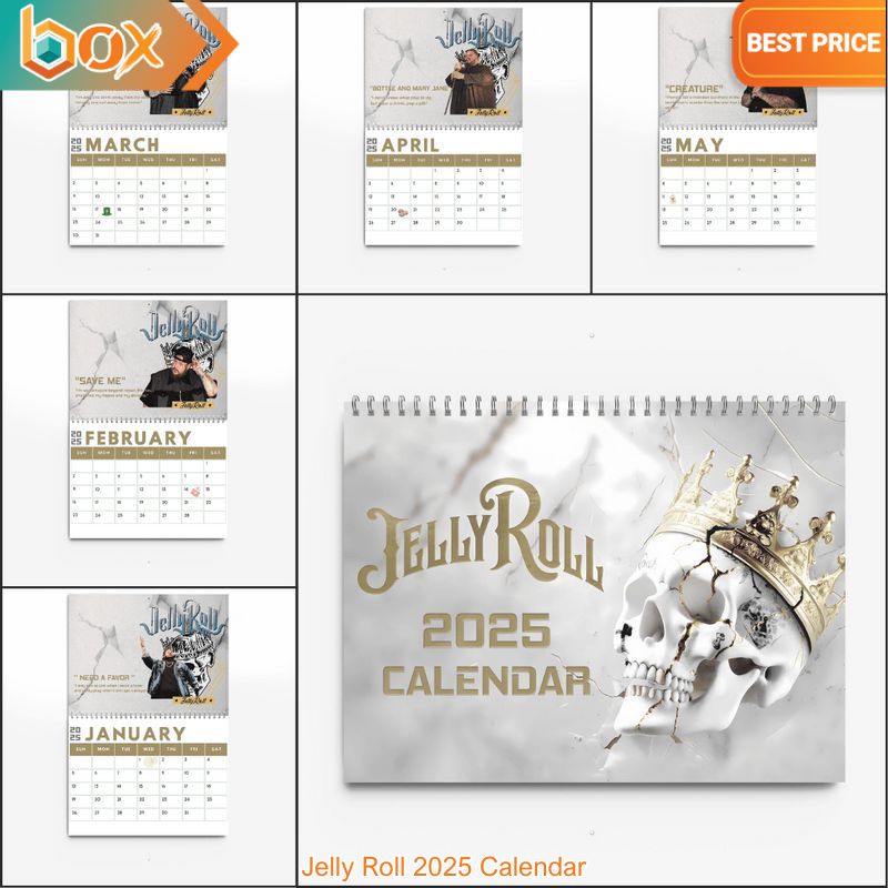 Jelly Roll 2025 Calendar