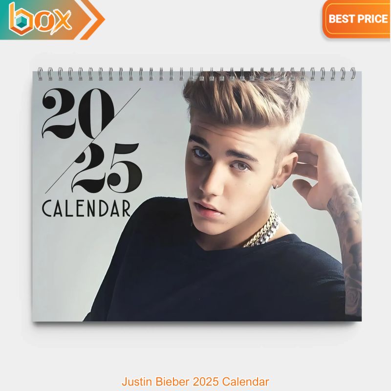 Justin Bieber 2025 Calendar (1)