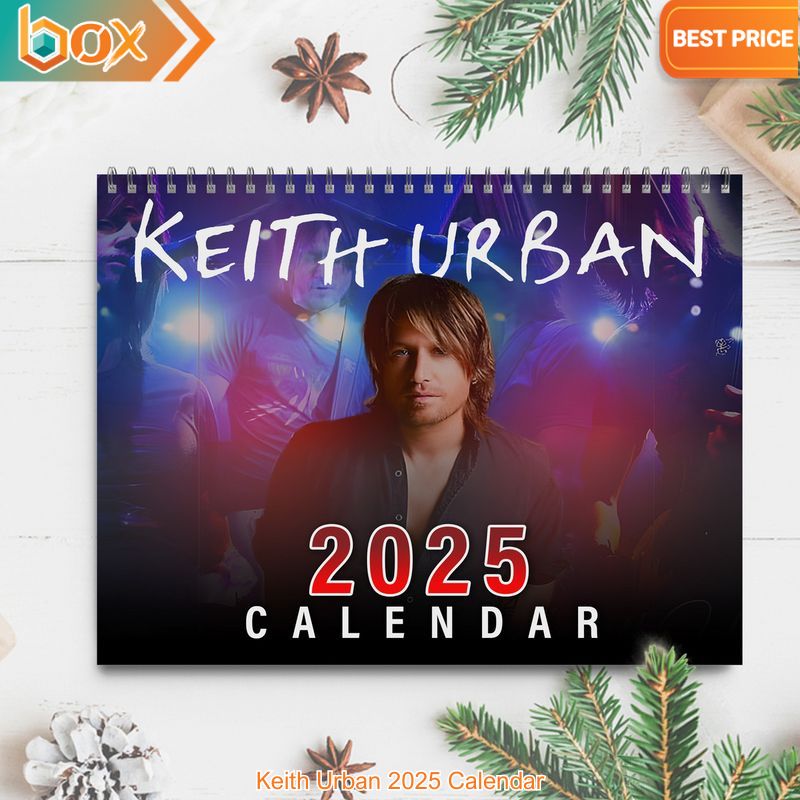 Keith Urban 2025 Calendar