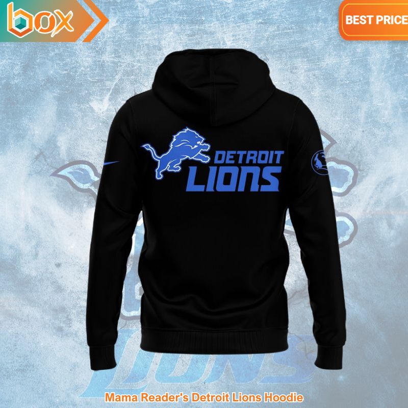 NEW Mama Reader's Detroit Lions Hoodie