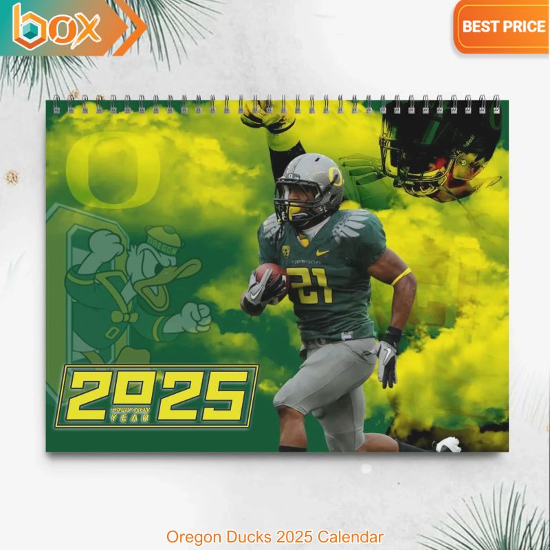 Oregon Ducks 2025 Calendar