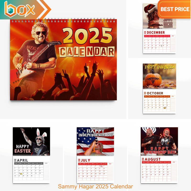 Sammy Hagar 2025 Calendar