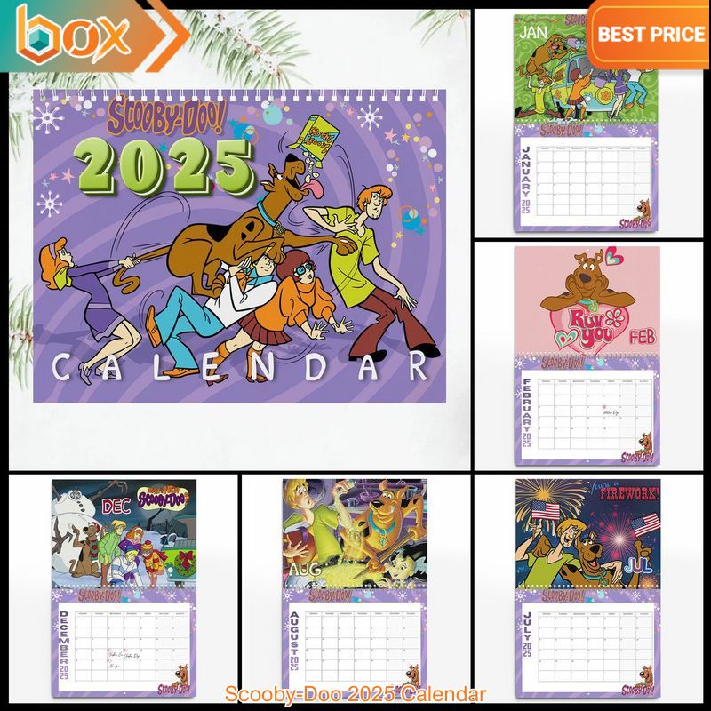 Scooby Doo 2025 Calendar