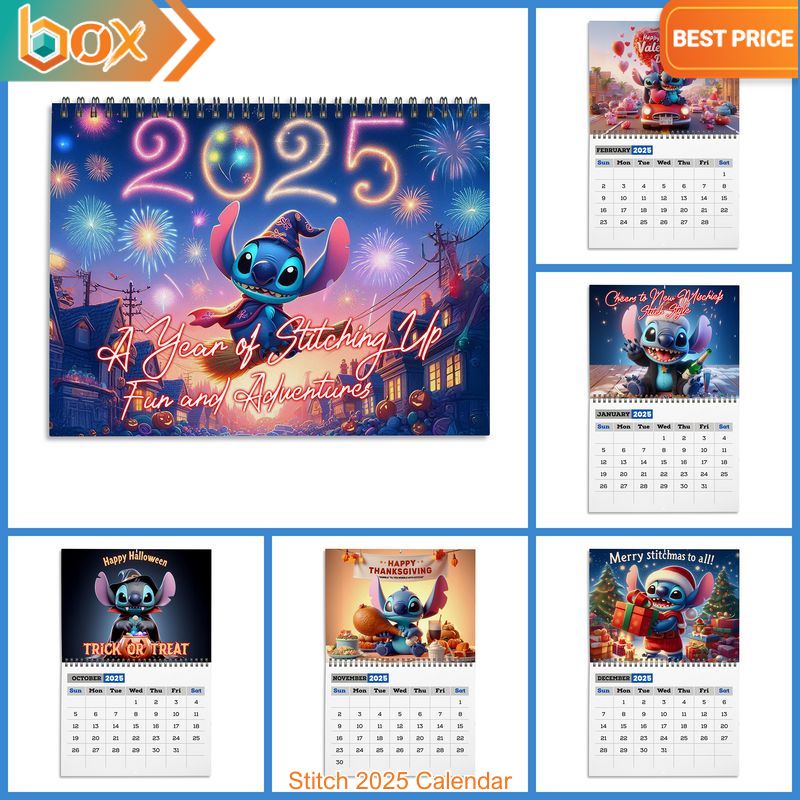 Stitch 2025 Calendar