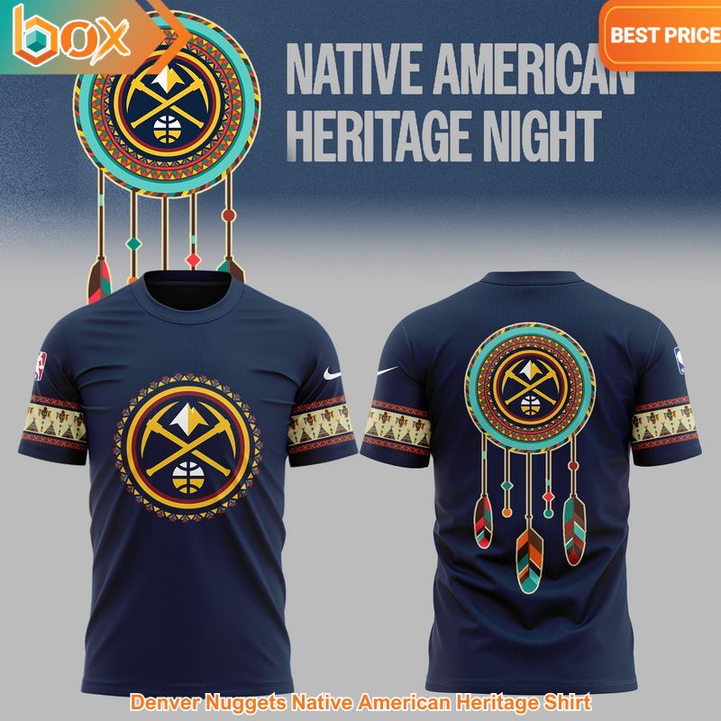 TOP Denver Nuggets Native American Heritage Shirt