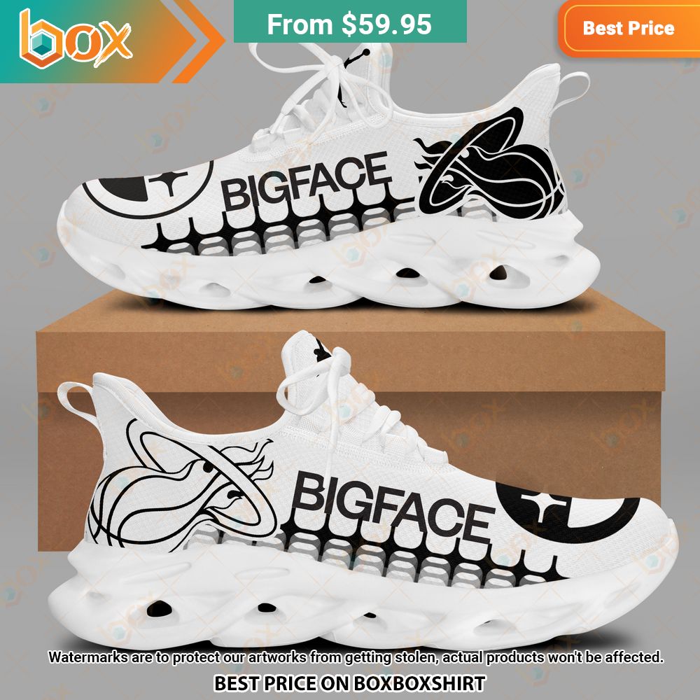 Miami Heat Big Face Chunky Max Soul Shoes Stand easy bro