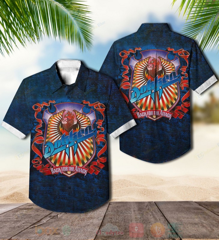 HOT Dokken Back for the Attack Album Tropical Shirt - Express your ...