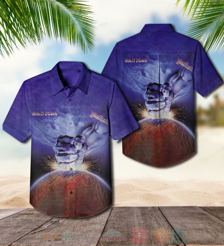 Judas_Priest_Ram_It_Down_Album_Hawaiian_Shirt