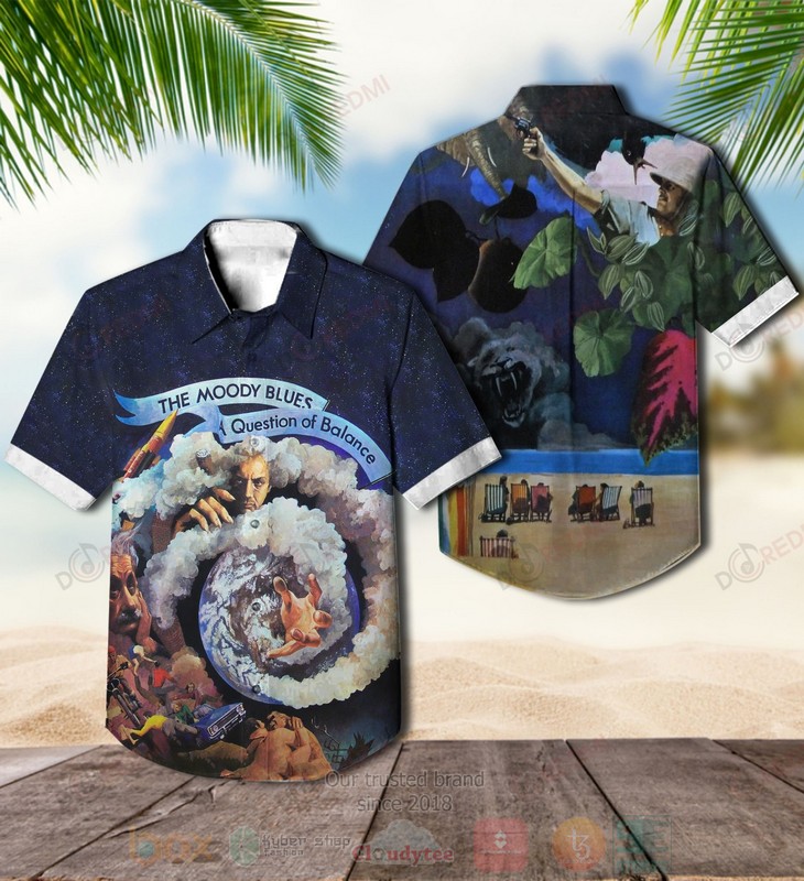 HOT The Moody Blues A Question of Balance Album Tropical Shirt ...