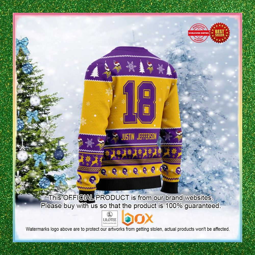 minnesota-vikings-justin-jefferson-18-christmas-sweater-3-577