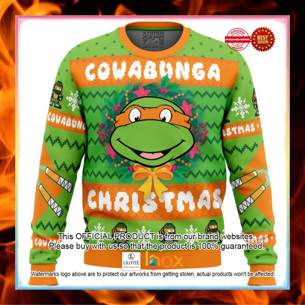 cowabunga-michaelangelo-christmas-teenage-mutant-ninja-turtles-christmas-sweater-1-678