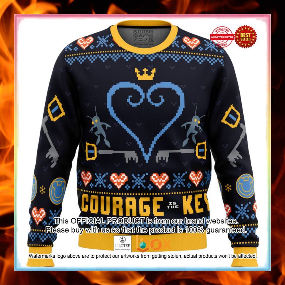 courage-is-the-key-kingdom-hearts-christmas-sweater-1-877