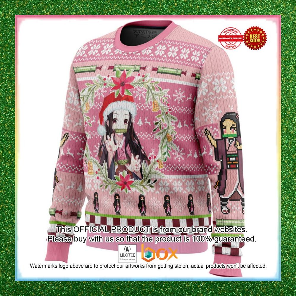 christmas-wreath-nezuko-kamado-demon-slayer-sweater-2-623