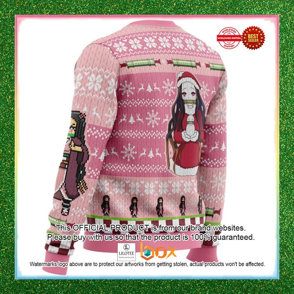 christmas-wreath-nezuko-kamado-demon-slayer-sweater-3-850