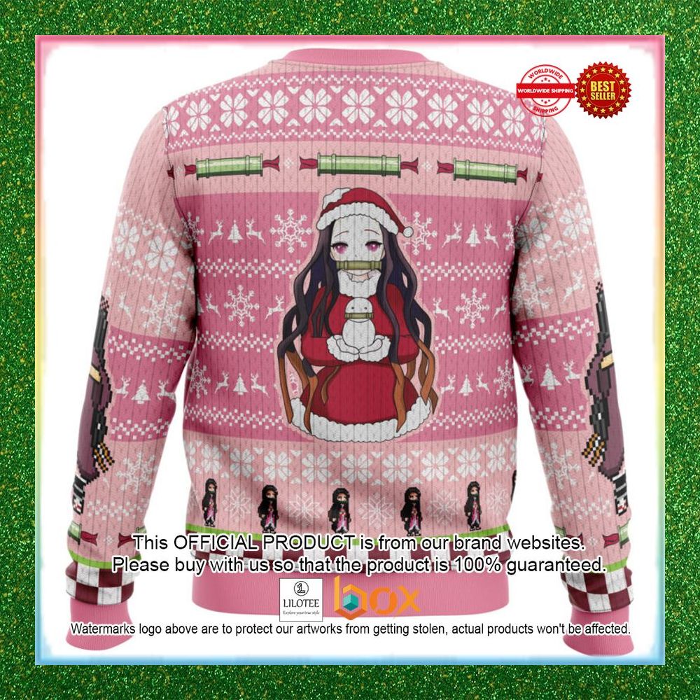 christmas-wreath-nezuko-kamado-demon-slayer-sweater-4-220