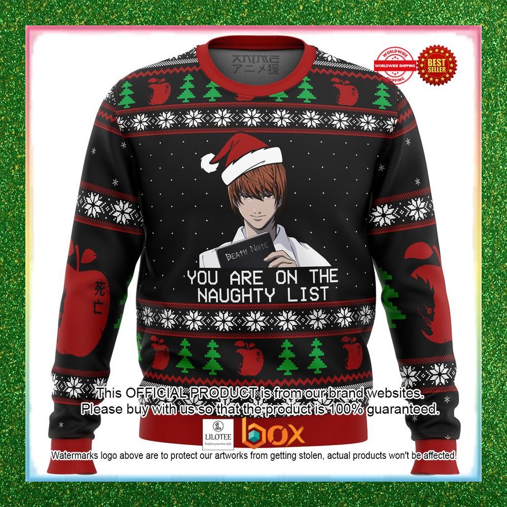 yagami-raito-death-note-you-are-on-the-naughty-list-sweater-1-611