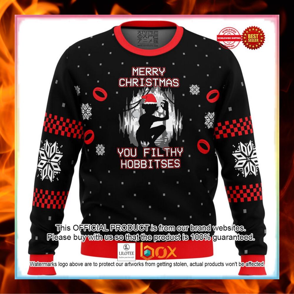 lord-of-the-rings-merry-christmas-you-filthy-hobitses-sweater-1-889