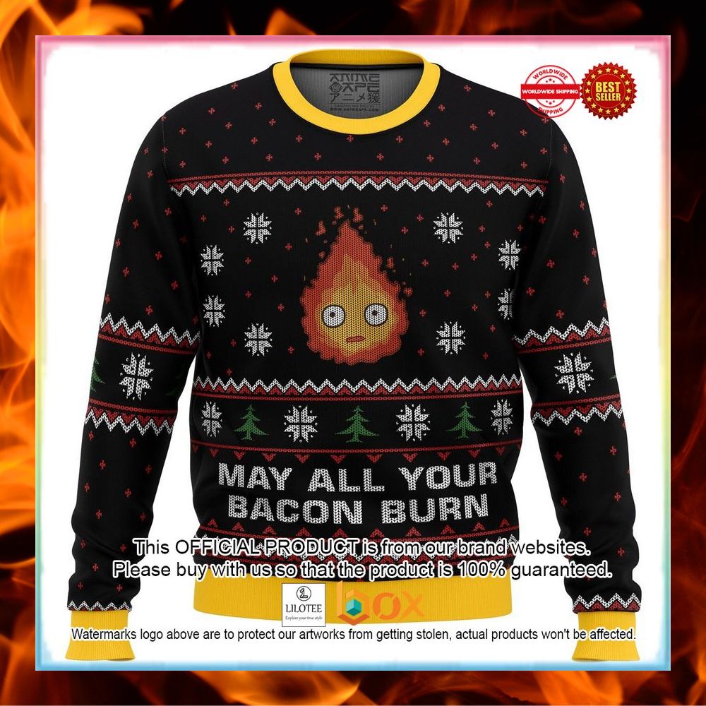 studio-ghibli-may-all-your-bacon-burn-calcifer-sweater-christmas-1-416