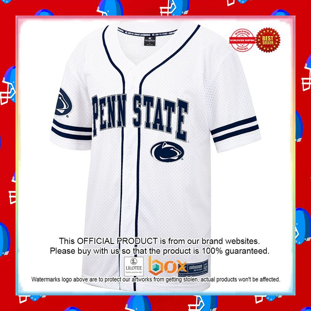 Penn State Nittany Lions Colosseum Free Spirited Baseball Jersey