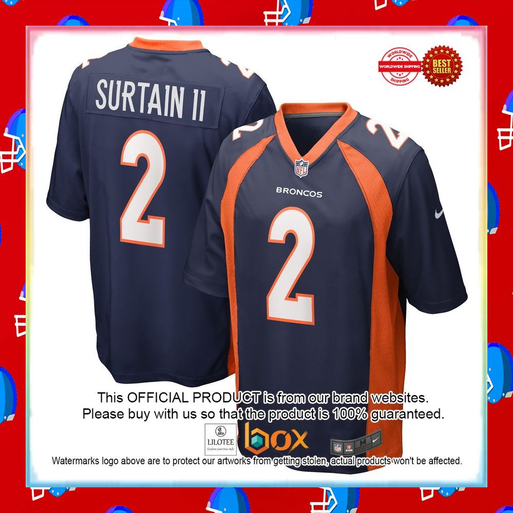 Patrick Surtain II Denver Broncos Nike Women's Game Jersey