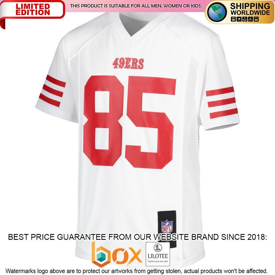 george-kittle-san-francisco-49ers-youth-team-replica-white-football-jersey-2-973