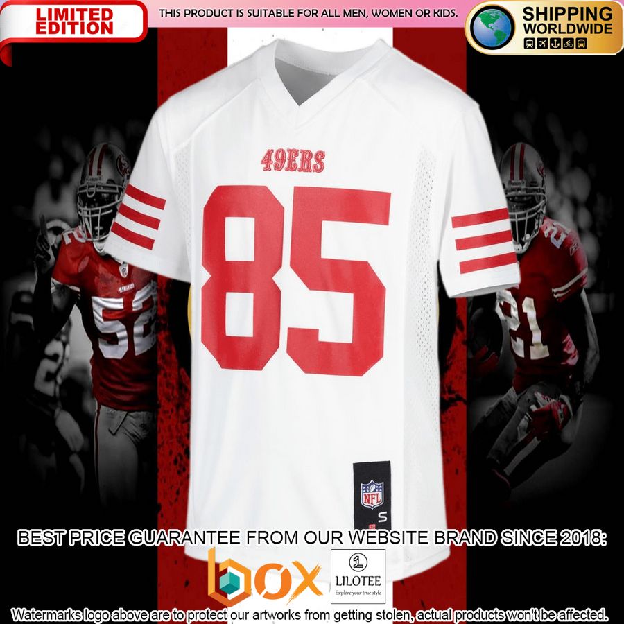george-kittle-san-francisco-49ers-youth-team-replica-white-football-jersey-5-368