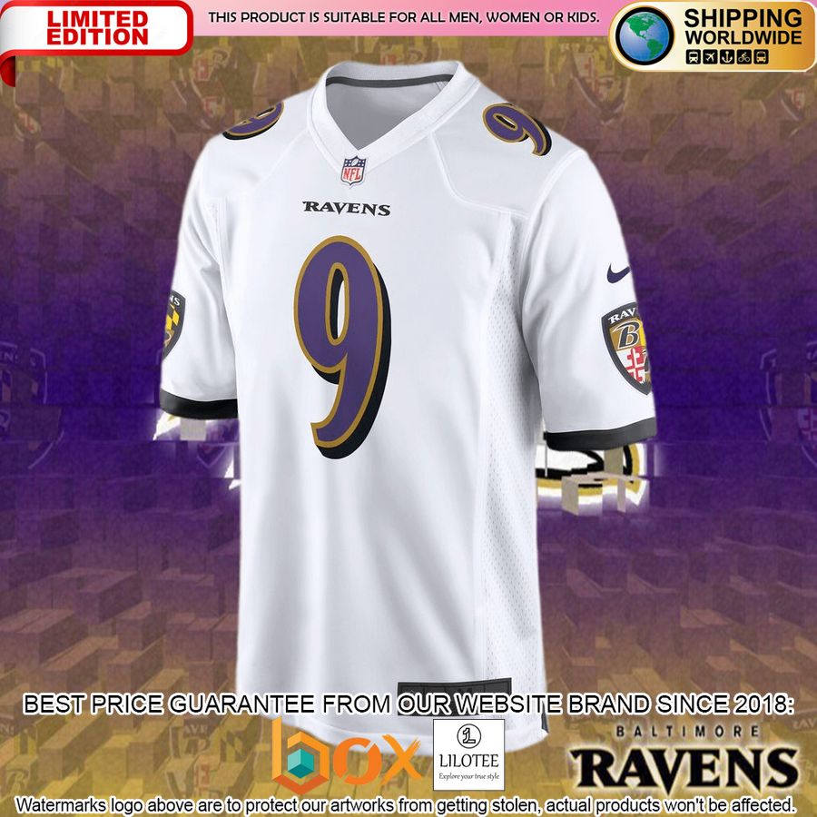 justin-tucker-baltimore-ravens-white-football-jersey-5-293