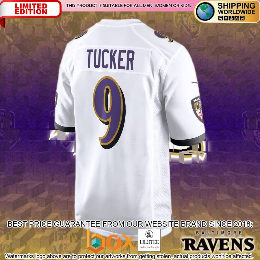 justin-tucker-baltimore-ravens-white-football-jersey-6-125