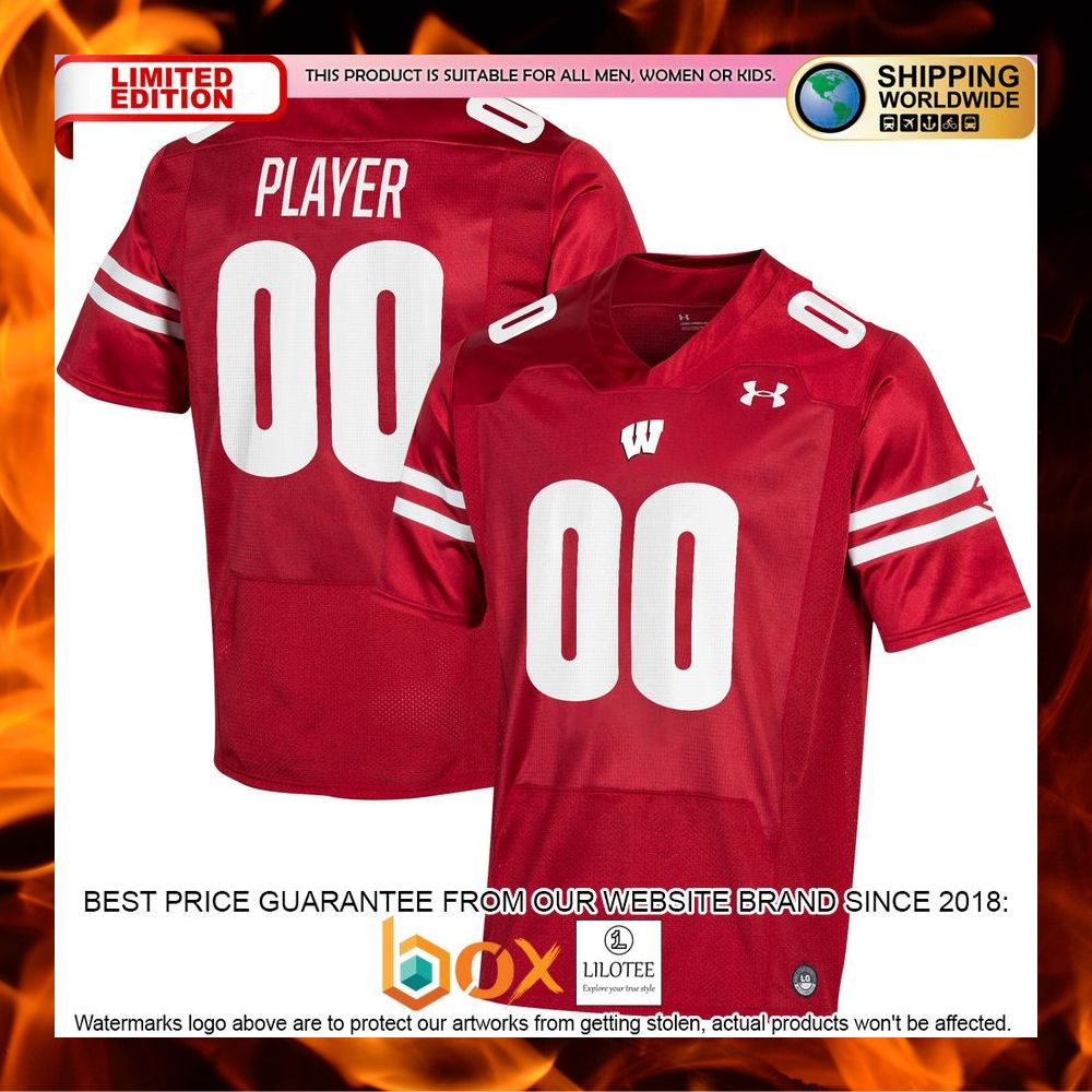 wisconsin-badgers-under-armour-custom-nil-red-football-jersey-1-821