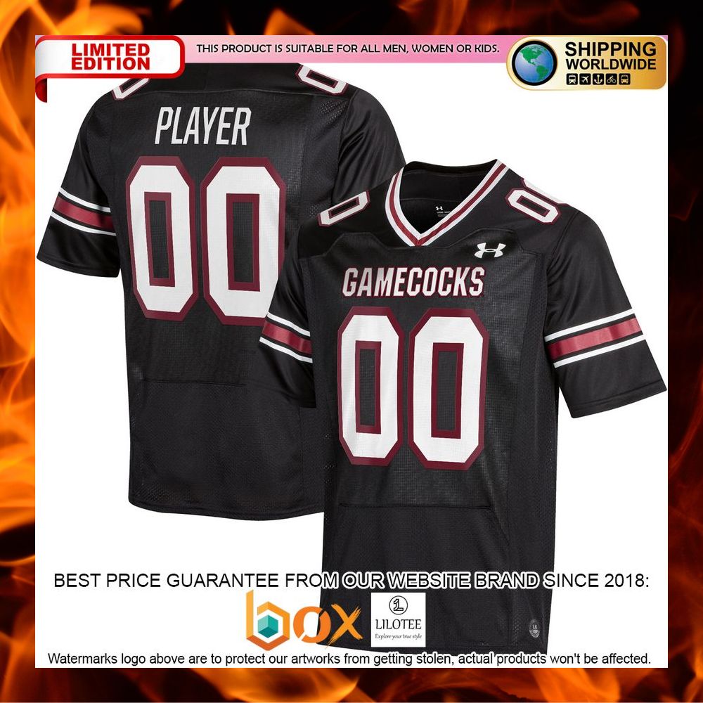 south-carolina-gamecocks-under-armour-custom-nil-black-football-jersey-1-870