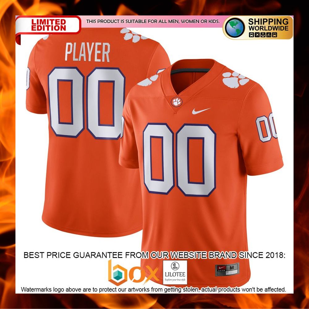 clemson-tigers-nike-custom-nil-orange-football-jersey-4-861